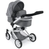 BAYER CHIC 2000 Kombi-Puppenwagen MIKA Jeans Grey