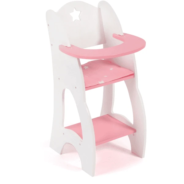 BAYER CHIC 2000 Puppen-Hochstuhl - Stars Pink 1 BAYER CHIC 2000 Puppen-Hochstuhl - Stars Pink