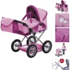Knorr Toys® Puppenwagen Ruby - "UMA.Das Einhorn" Rosa