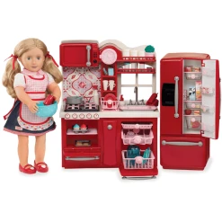 Our Generation Gourmetküche Rot Mehrfarbig