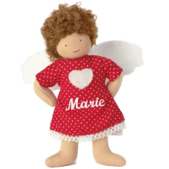 Schnullireich Geschenkset Käthe Kruse Beschütz Mich Engel Mit Namen + NUK Namensschnuller (0-6 Mon) Rot -Corolle-Shop schnullireich geschenkset kaethe kruse beschuetz mich engel mit namen nuk namensschnuller 0 6 mon rot a405926 2