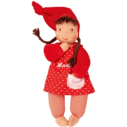 Schnullireich Geschenkset Käthe Kruse Schatzi Rot Mit Namen + Namensschnuller Rot