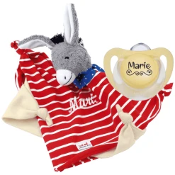 Corolle-Shop -Corolle-Shop schnullireich geschenkset kaethe kruse schmusetuch mit namen esel nuk namensschnuller 0 6 mon rot a405725 1